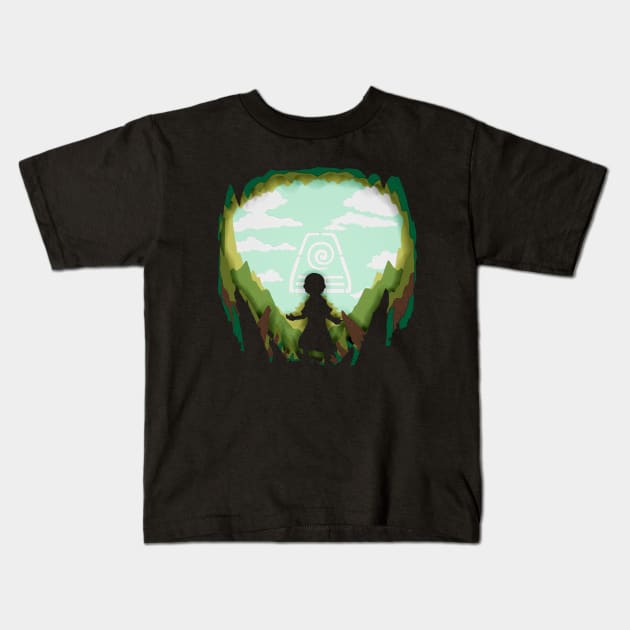 Toph Kids T-Shirt by BenCharman